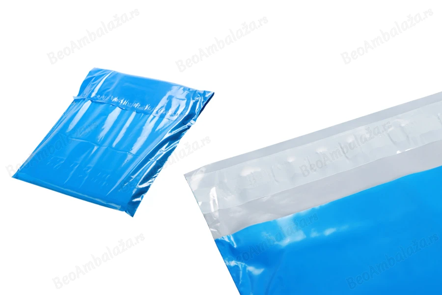 Plava plastična kesa 280x420mm sa samolepljivim zatvaranjem za slanje poštom - 100 kom-grupa_slika