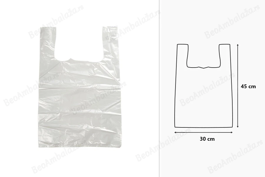 Plastična providna kesa  30x45cm - 50 kom-dimenzije_slike