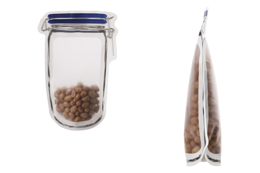 DoyPack kesica u obliku tegle sa zip zatvaranjem 154x246mm - 50 komada-