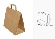 Papirna natron kesa 320x170x310mm - 25 kom-dimenzije_slike