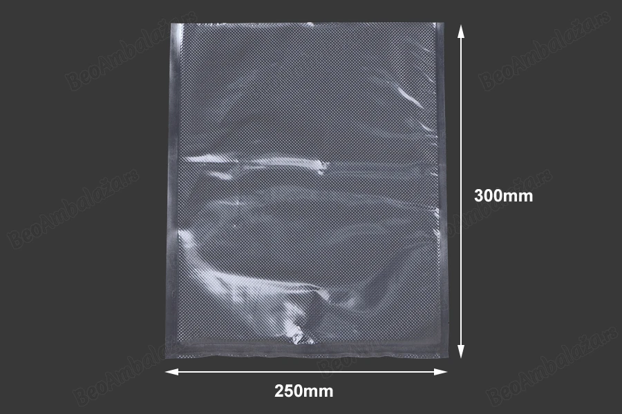Vakuum kese 250x300mm za čuvanje i pakovanje hrane i drugih proizvoda - 100 kom-dimenzije_slike