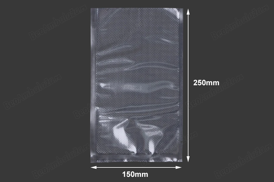 Vakuum kese 150x250mm za čuvanje i pakovanje hrane i drugih proizvoda - 100 kom-dimenzije_slike