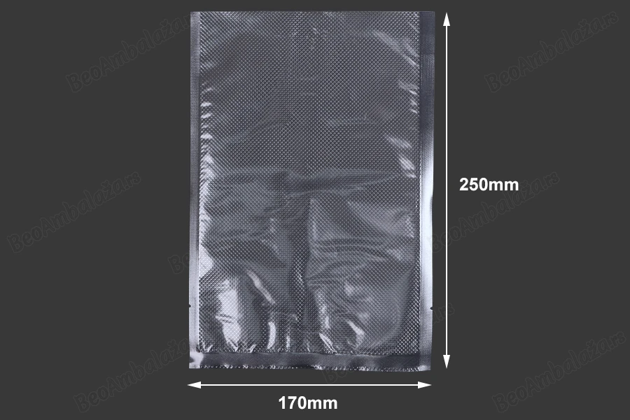 Vakuum kese 170x250mm za čuvanje i pakovanje hrane i drugih proizvoda - 100 kom-dimenzije_slike