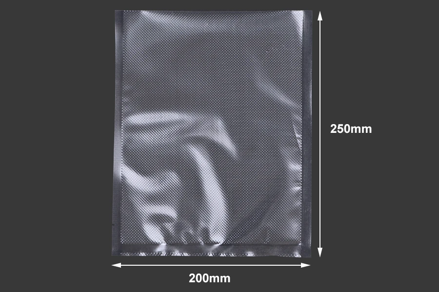 Vakuum kese 200x250mm za čuvanje i pakovanje hrane i drugih proizvoda - 100 kom-dimenzije_slike