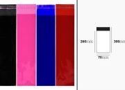 Poluprovidna kesa u više boja 70x300mm sa samolepljivim zatvaranjem - 100 kom-dimenzije_slike