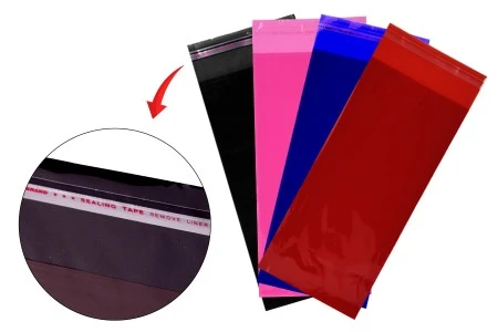 Poluprovidna kesa u više boja 110x300mm sa samolepljivim zatvaranjem - 100 kom-1