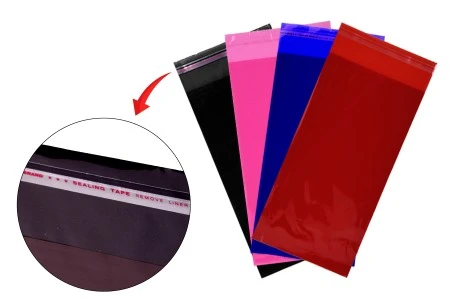 Poluprovidna kesa u više boja 130x300mm sa samolepljivim zatvaranjem - 100 kom-1