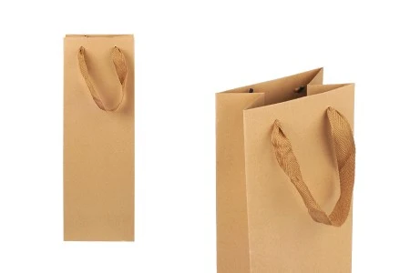 Papirne kese za vinske boce 120x90x360 mm - 12 kom-1