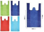 Ekološke non-woven kese (reciklabilne) 250x450mm - 50 kom-dimenzije_slike