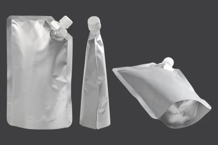 Aluminijumska DoyPack vrećica za tečnost od 500ml sa belim sigurnosnim zatvaračem sa strane – 50 kom-3