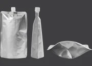 Aluminijumska DoyPack vrećica za tečnost od 500ml sa belim zatvaračem – 50 kom-