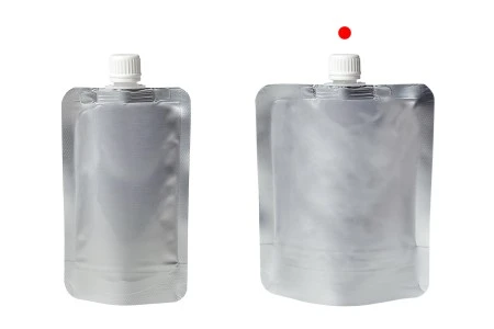 Aluminijumska DoyPack kesica za tečnost od 300ml sa belim plastičnim zatvaračem – 50 kom-4