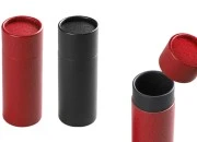 Cilindrična kartonska kutija 61x165mm za bočice (crna iznutra), u 2 boje - 12 kom Cilindrična kartonska kutija 61x165mm za bočice (crna iznutra), u 2 boje - 12 kom
