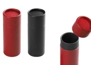 Cilindrična kartonska kutija 54x145mm za bočice (crna iznutra), u 2 boje - 12 kom Cilindrična kartonska kutija 54x145mm za bočice (crna iznutra), u 2 boje - 12 kom