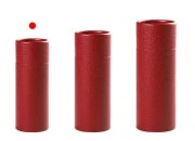 Cilindrična kartonska kutija 48x135mm za bočice (crna iznutra), u 2 boje - 12 kom