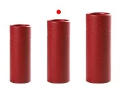 Cilindrična kartonska kutija 54x145mm za bočice (crna iznutra), u 2 boje - 12 kom Cilindrična kartonska kutija 54x145mm za bočice (crna iznutra), u 2 boje - 12 kom