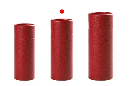 Cilindrična kartonska kutija 54x145mm za bočice (crna iznutra), u 2 boje - 12 kom-6