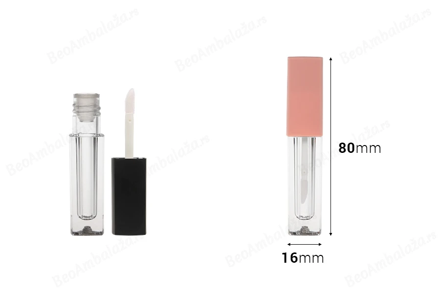 Plastična tubica 2mL za sjaj za usne - 6 kom-dimenzije_slike
