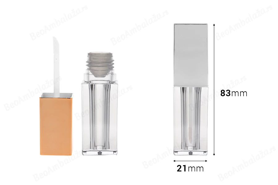 Plastična tubica 4mL za sjaj za usne - 6 kom-dimenzije_slike