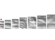 Aluminijumske DoyPack kesice sa zip zatvaranjem, ovalnim dnom i sa mogućnošću termo lepljenja 90x30x130 mm - 100 kom Aluminijumske DoyPack kesice sa zip zatvaranjem, ovalnim dnom i sa mogućnošću termo lepljenja 90x30x130 mm - 100 kom