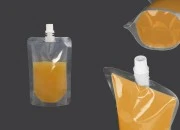 Providna DoyPack kesica za tečnost od 200ml sa belim plastičnim zatvaračem – 50 kom Providna DoyPack kesica za tečnost od 200ml sa belim plastičnim zatvaračem – 50 kom