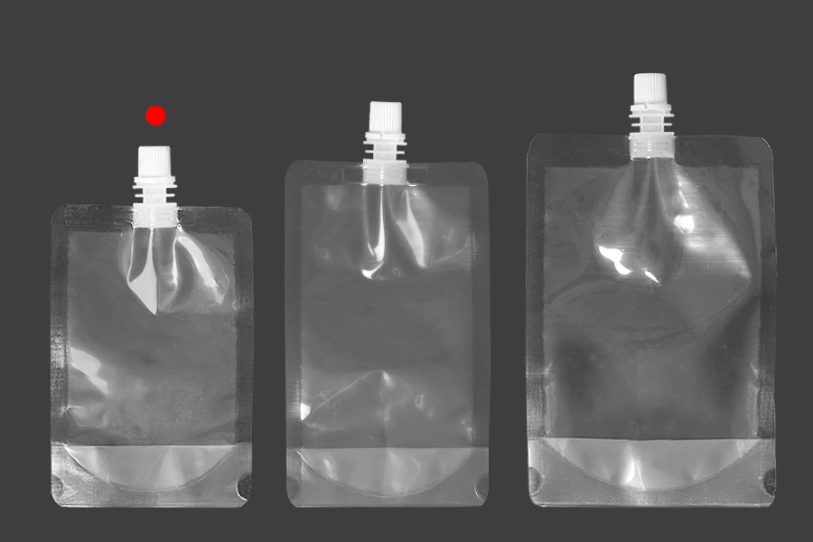 Providna DoyPack kesica za tečnost od 200ml sa belim plastičnim zatvaračem – 50 kom Providna DoyPack kesica za tečnost od 200ml sa belim plastičnim zatvaračem – 50 kom