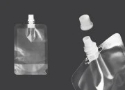 Providna DoyPack kesica za tečnost od 200ml sa belim plastičnim zatvaračem – 50 kom Providna DoyPack kesica za tečnost od 200ml sa belim plastičnim zatvaračem – 50 kom