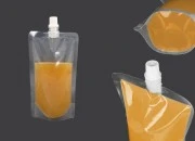 Providna DoyPack kesica za tečnost od 250ml sa belim plastičnim zatvaračem – 50 kom