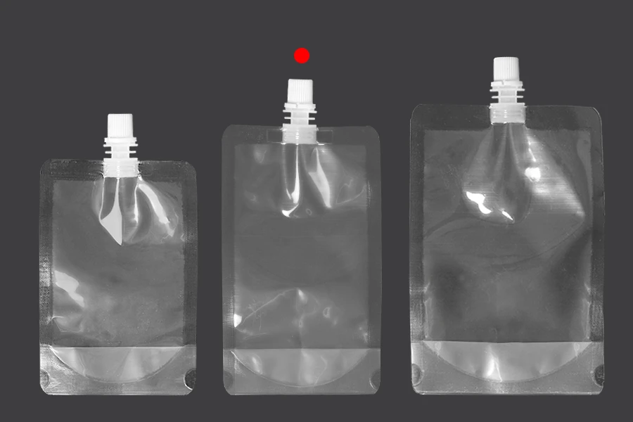 Providna DoyPack kesica za tečnost od 250ml sa belim plastičnim zatvaračem – 50 kom