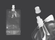 Providna DoyPack kesica za tečnost od 250ml sa belim plastičnim zatvaračem – 50 kom