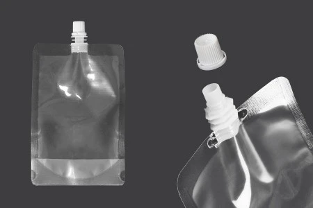 Providna DoyPack kesica za tečnost od 380ml sa belim plastičnim zatvaračem – 50 kom-1