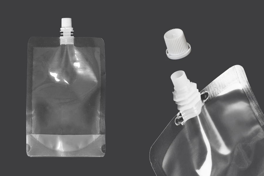 Providna DoyPack kesica za tečnost od 380ml sa belim plastičnim zatvaračem – 50 kom-slika_proizvoda