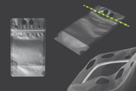Providna DoyPack kesica sa zip zatvaranjem od 350ml, sa otvorima za prste i rupicama za slamčicu – 50 kom-1
