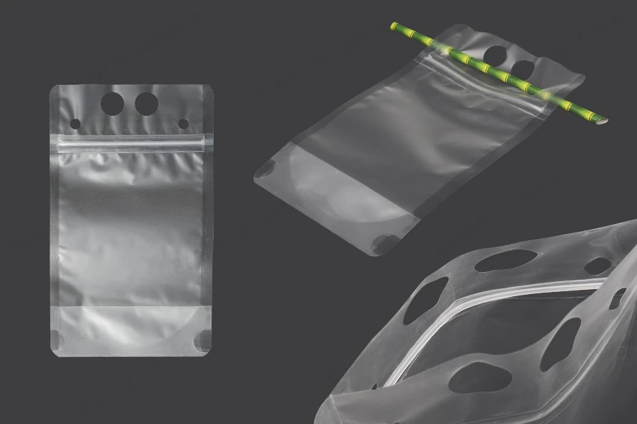 Providna DoyPack kesica sa zip zatvaranjem od 350ml, sa otvorima za prste i rupicama za slamčicu – 50 kom-slika_proizvoda