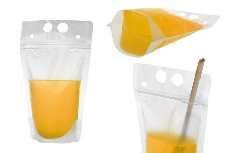 Providna DoyPack kesica sa zip zatvaranjem od 350ml, sa otvorima za prste i rupicama za slamčicu – 50 kom-2