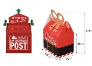 Božićna kutijica - paketić 105x75x175 mm - 25 kom-dimenzije_slike