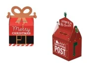 Božićna kutijica - paketić 105x75x175 mm - 25 kom-slika_proizvoda