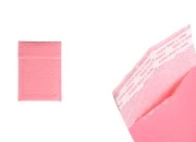 Roze koverta sa pucketavom folijom 9x15cm - 10 kom Roze koverta sa pucketavom folijom 9x15cm - 10 kom