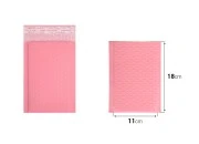 Roze mat koverta sa pucketavom folijom 11x18cm - 10 kom-dimenzije_slike