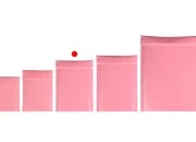 Roze mat koverta sa pucketavom folijom 13x20cm - 10 kom-grupa_slika