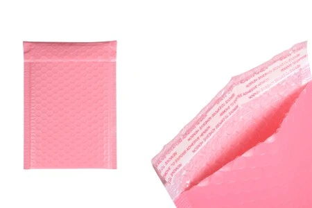 Roze mat koverta sa pucketavom folijom 13x20cm - 10 kom-1