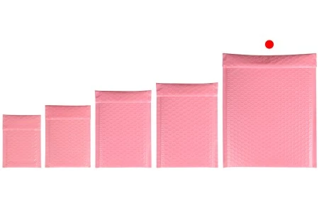 Roze mat koverta sa pucketavom folijom 23x30cm - 10 kom-grupa_slika