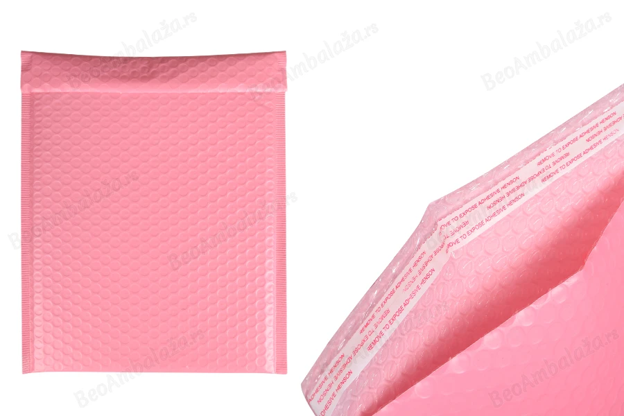 Roze mat koverta sa pucketavom folijom 23x30cm - 10 kom-slika_proizvoda