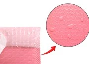 Roze koverta sa pucketavom folijom 9x15cm - 10 kom Roze koverta sa pucketavom folijom 9x15cm - 10 kom