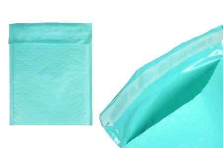 Tirkizna mat koverta sa pucketavom folijom 17x23cm - 10 kom-slika_proizvoda