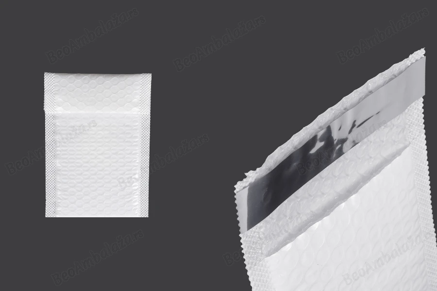 Bela mat koverta sa pucketavom folijom 9x15cm - 10 kom-slika_proizvoda