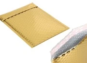 Zlatna sjajna koverta sa pucketavom folijom 16x22,5cm - 10 kom Zlatna sjajna koverta sa pucketavom folijom 16x22,5cm - 10 kom