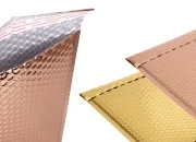 Koverta sa pucketavom folijom 21x29cm, u sjajno zlatnoj ili roze boji - 10 kom Koverta sa pucketavom folijom 21x29cm, u sjajno zlatnoj ili roze boji - 10 kom