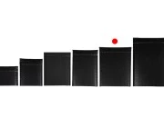 Crna mat koverta sa pucketavom folijom 21x29cm - 10 kom-grupa_slika