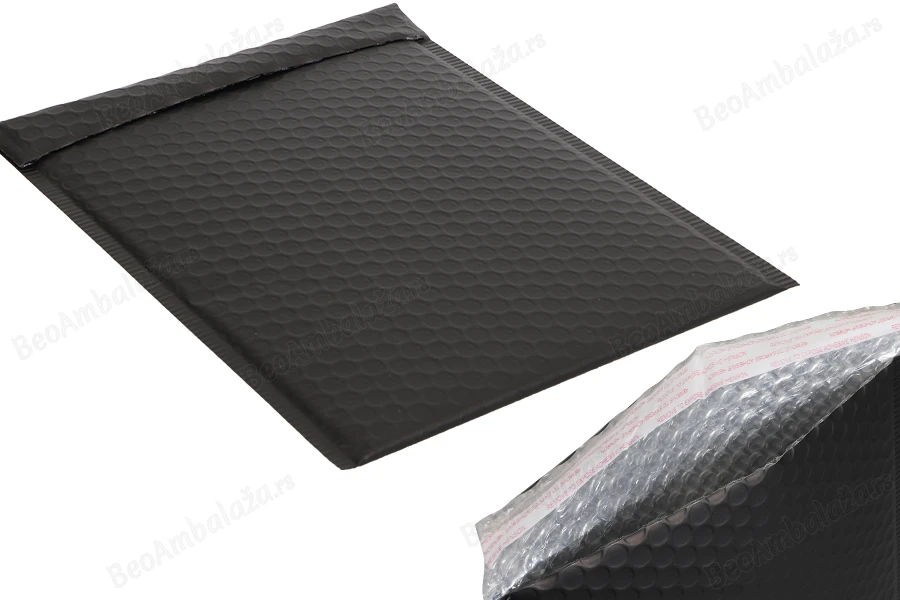 Crna mat koverta sa pucketavom folijom 26x38cm - 10 kom-slika_proizvoda